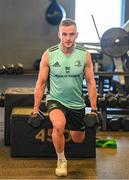 13 April 2023; Nick McCarthy during a Leinster Rugby gym session at Virgin Active Gym in Johannesburg, South Africa. Photo by Harry Murphy/Sportsfile