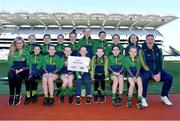 13 April 2023; The Kill, Kildare, team pictured at the 2023 LGFA Go Games Activity Day at Croke Park, Dublin. Photo by Tyler Miller/Sportsfile