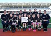 13 April 2023; The Lavey, Cavan, team pictured at the 2023 LGFA Go Games Activity Day at Croke Park, Dublin. Photo by Tyler Miller/Sportsfile