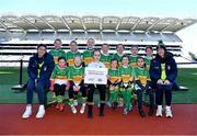 13 April 2023; The Loughnavalley, Westmeath, team pictured at the 2023 LGFA Go Games Activity Day at Croke Park, Dublin. Photo by Tyler Miller/Sportsfile