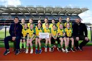 13 April 2023; The Dunnamaggin, Kilkenny, team pictured at the 2023 LGFA Go Games Activity Day at Croke Park, Dublin. Photo by Tyler Miller/Sportsfile