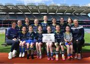 13 April 2023; The Keeldra Gaels, Leitrim, team pictured at the 2023 LGFA Go Games Activity Day at Croke Park, Dublin. Photo by Tyler Miller/Sportsfile
