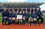 13 April 2023; The Kilkenny City, Kilkenny, team pictured at the 2023 LGFA Go Games Activity Day at Croke Park, Dublin. Photo by Tyler Miller/Sportsfile