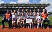 13 April 2023; The St Ciaran's, Roscommon, team pictured at the 2023 LGFA Go Games Activity Day at Croke Park, Dublin. Photo by Tyler Miller/Sportsfile