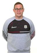 13 April 2023; Goalkeeping coach Lloyd Kelly during a Galway football squad portrait session at Milltown GAA in Galway. Photo by Seb Daly/Sportsfile