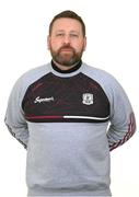 13 April 2023; Coach Cian O’Neill during a Galway football squad portrait session at Milltown GAA in Galway. Photo by Seb Daly/Sportsfile