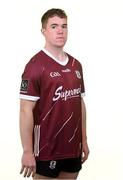 13 April 2023; Jack Glynn during a Galway football squad portrait session at Milltown GAA in Galway. Photo by Seb Daly/Sportsfile