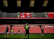 14 April 2023; Alex Soroka during the Leinster Rugby captain's run at Emirates Airlines Park in Johannesburg, South Africa. Photo by Harry Murphy/Sportsfile