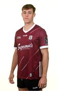 13 April 2023; Ryan Monaghan during a Galway football squad portrait session at Milltown GAA in Galway. Photo by Seb Daly/Sportsfile