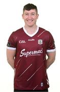 13 April 2023; Johnny Heaney during a Galway football squad portrait session at Milltown GAA in Galway. Photo by Seb Daly/Sportsfile