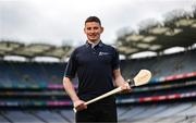 17 April 2023; Pictured is Bord Gáis Energy ambassador Gearóid Hegarty at the launch of Bord Gáis Energy’s ‘It’s Anyone’s Game’ campaign to promote inclusivity in hurling. As part of the campaign and to celebrate extending its sponsorship of the GAA All-Ireland Senior Hurling Championship until 2025, Bord Gáis Energy, is giving people from around Ireland the opportunity to win prizes throughout the season. Visit www.bordgaisenergy.ie/home/bge-gaa for competition details. Photo by David Fitzgerald/Sportsfile