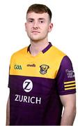 6 March 2023; Conall Clancy during a Wexford hurling squad portrait session at Wexford GAA Centre of Excellence in Ferns, Wexford. Photo by Eóin Noonan/Sportsfile