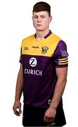 6 March 2023; Kyle Scallan during a Wexford hurling squad portrait session at Wexford GAA Centre of Excellence in Ferns, Wexford. Photo by Eóin Noonan/Sportsfile