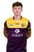 6 March 2023; Aodhan Doyle during a Wexford hurling squad portrait session at Wexford GAA Centre of Excellence in Ferns, Wexford. Photo by Eóin Noonan/Sportsfile