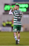 14 April 2023; Jack Byrne of Shamrock Rovers during the SSE Airtricity Men's Premier Division match between Shamrock Rovers and Shelbourne at Tallaght Stadium in Dublin. Photo by Seb Daly/Sportsfile