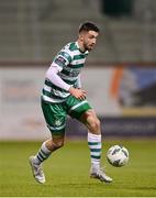 14 April 2023; Neil Farrugia of Shamrock Rovers during the SSE Airtricity Men's Premier Division match between Shamrock Rovers and Shelbourne at Tallaght Stadium in Dublin. Photo by Seb Daly/Sportsfile