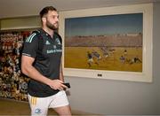 15 April 2023; Jason Jenkins of Leinster arrives before the United Rugby Championship match between Emirates Lions and Leinster at Emirates Airlines Park in Johannesburg, South Africa. Photo by Harry Murphy/Sportsfile