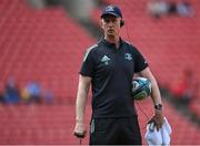 15 April 2023; Leinster head coach Leo Cullen before the United Rugby Championship match between Emirates Lions and Leinster at Emirates Airlines Park in Johannesburg, South Africa. Photo by Harry Murphy/Sportsfile