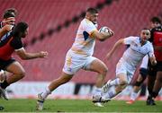 15 April 2023; Vakhtang Abdaladze of Leinster makes a break on his way to scoring his side's first try during the United Rugby Championship match between Emirates Lions and Leinster at Emirates Airlines Park in Johannesburg, South Africa. Photo by Harry Murphy/Sportsfile