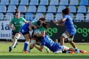 15 April 2023; Nichola Fryday of Ireland in action against Giordana Duca of Italy  during the Tik Tok Womens Six Nations Rugby Championship match between Italy and Ireland at Stadio Sergio Lanfranchi in Parma, Italy. Photo by Roberto Bregani/Sportsfile.