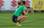 15 April 2023; Aoife Doyle of Ireland reacts following the Tik Tok Womens Six Nations Rugby Championship match between Italy and Ireland at Stadio Sergio Lanfranchi in Parma, Italy. Photo by Roberto Bregani/Sportsfile.