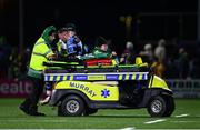 15 April 2023; Owen Lane of Cardiff is taken off the field to receive medical attention during the United Rugby Championship match between Connacht and Cardiff at Sportsground in Galway. Photo by Tyler Miller/Sportsfile
