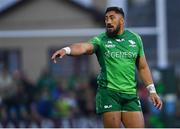 15 April 2023; Bundee Aki of Connacht during the United Rugby Championship match between Connacht and Cardiff at Sportsground in Galway. Photo by Tyler Miller/Sportsfile