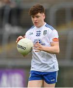 15 April 2023; Max Maguire of Monaghan during the Electric Ireland Ulster GAA Football Minor Championship Round 1 match between Fermanagh and Monaghan at Brewster Park in Enniskillen, Fermanagh. Photo by Ramsey Cardy/Sportsfile