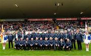 16 April 2023; The 1995 Ulster Senior Football Championship winning Tyrone team is honoured at half-time of the Ulster GAA Football Senior Championship Quarter-Final match between Tyrone and Monaghan at O'Neill's Healy Park in Omagh, Tyrone. Photo by Ramsey Cardy/Sportsfile