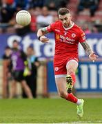 16 April 2023; Ronan McNamee of Tyrone during the Ulster GAA Football Senior Championship Quarter-Final match between Tyrone and Monaghan at O'Neill's Healy Park in Omagh, Tyrone. Photo by Ramsey Cardy/Sportsfile