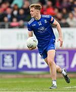 16 April 2023; Karl Gallagher of Monaghan during the Ulster GAA Football Senior Championship Quarter-Final match between Tyrone and Monaghan at O'Neill's Healy Park in Omagh, Tyrone. Photo by Ramsey Cardy/Sportsfile