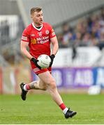16 April 2023; Michael O’Neill of Tyrone during the Ulster GAA Football Senior Championship Quarter-Final match between Tyrone and Monaghan at O'Neill's Healy Park in Omagh, Tyrone. Photo by Ramsey Cardy/Sportsfile