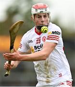 16 April 2023; Turlough Mullin of Tyrone during the Christy Ring Cup Round One match between Tyrone and Derry at O'Neill's Healy Park in Omagh, Tyrone. Photo by Ramsey Cardy/Sportsfile