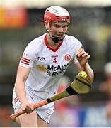 16 April 2023; Fionn Devlin of Tyrone during the Christy Ring Cup Round One match between Tyrone and Derry at O'Neill's Healy Park in Omagh, Tyrone. Photo by Ramsey Cardy/Sportsfile
