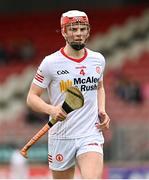 16 April 2023; Fionn Devlin of Tyrone during the Christy Ring Cup Round One match between Tyrone and Derry at O'Neill's Healy Park in Omagh, Tyrone. Photo by Ramsey Cardy/Sportsfile
