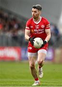 16 April 2023; Matthew Donnelly of Tyrone during the Ulster GAA Football Senior Championship Quarter-Final match between Tyrone and Monaghan at O'Neill's Healy Park in Omagh, Tyrone. Photo by Sam Barnes/Sportsfile