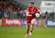 16 April 2023; Matthew Donnelly of Tyrone during the Ulster GAA Football Senior Championship Quarter-Final match between Tyrone and Monaghan at O'Neill's Healy Park in Omagh, Tyrone. Photo by Sam Barnes/Sportsfile