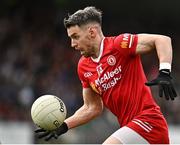 16 April 2023; Matthew Donnelly of Tyrone during the Ulster GAA Football Senior Championship Quarter-Final match between Tyrone and Monaghan at O'Neill's Healy Park in Omagh, Tyrone. Photo by Sam Barnes/Sportsfile