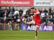 16 April 2023; Matthew Donnelly of Tyrone during the Ulster GAA Football Senior Championship Quarter-Final match between Tyrone and Monaghan at O'Neill's Healy Park in Omagh, Tyrone. Photo by Sam Barnes/Sportsfile