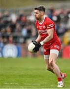 16 April 2023; Matthew Donnelly of Tyrone during the Ulster GAA Football Senior Championship Quarter-Final match between Tyrone and Monaghan at O'Neill's Healy Park in Omagh, Tyrone. Photo by Sam Barnes/Sportsfile