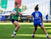 15 April 2023; Anna McGann of Ireland in action against Varonica Madia of Italy during the Tik Tok Womens Six Nations Rugby Championship match between Italy and Ireland at Stadio Sergio Lanfranchi in Parma, Italy. Photo by Roberto Bregani/Sportsfile