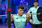 19 April 2023; Ben Brownlee during a Leinster Rugby squad gym session at Moove Motion Fitness Club in Johannesburg, South Africa. Photo by Harry Murphy/Sportsfile