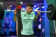 19 April 2023; Chris Cosgrave during a Leinster Rugby squad gym session at Moove Motion Fitness Club in Johannesburg, South Africa. Photo by Harry Murphy/Sportsfile