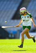 16 April 2023; Olivia O'Halloran of Meath during the Very Camogie League Final Division 2A match between Kerry and Meath at Croke Park in Dublin. Photo by Eóin Noonan/Sportsfile