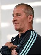 19 April 2023; Leinster senior coach Stuart Lancaster during a Leinster Rugby club coaches development workshop at Leinster Rugby HQ in Dublin. Photo by David Fitzgerald/Sportsfile