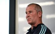 19 April 2023; Leinster senior coach Stuart Lancaster during a Leinster Rugby club coaches development workshop at Leinster Rugby HQ in Dublin. Photo by David Fitzgerald/Sportsfile