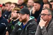 19 April 2023; Attendees during a Leinster Rugby club coaches development workshop at Leinster Rugby HQ in Dublin. Photo by David Fitzgerald/Sportsfile