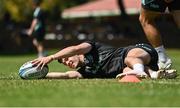 20 April 2023; Chris Cosgrave during a Leinster rugby squad training session at Pretoria Boys High School in Pretoria, South Africa Photo by Harry Murphy/Sportsfile