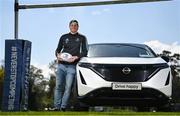 20 April 2023; Leinster player Ryan Baird at the announcement of the Windsor Motors and Leinster Rugby Sponsorship Extension at UCD in Dublin. Photo by David Fitzgerald/Sportsfile