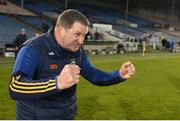21 April 2023; Tipperary manager Brendan Cummins celebrates after the oneills.com Munster GAA Hurling U20 Championship Round 4 match between Tipperary and Limerick at FBD Semple Stadium in Thurles, Tipperary. Photo by Stephen Marken/Sportsfile